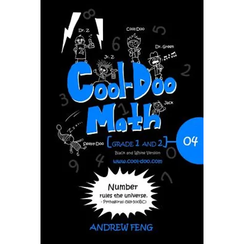 Cool-Doo Math - Grade 1&2 - Vol.04 - Black & White Version