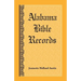 Alabama Bible Records