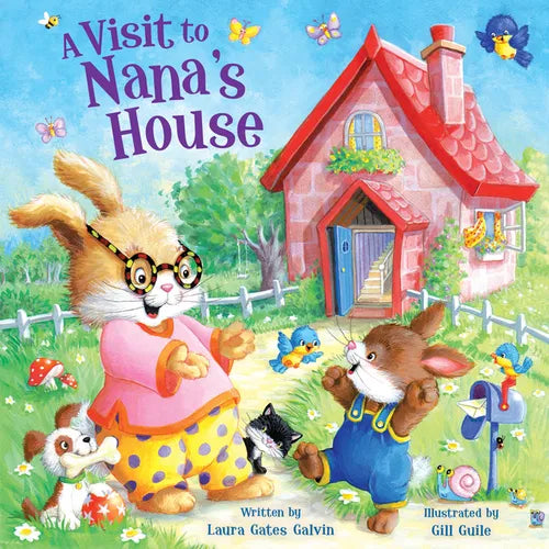 A Visit to Nana's House: Padded Board Book