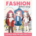 Fashion Coloring Book For Girls: Fabulous Stylish Fashion Design Coloring Book For Girls 8-12