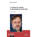 La terreur du langage: La philosophie de Slavoj Zizek