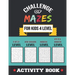 Challenge of Mazes for Kids 4 Level: 80 Easy to very Hard Mazes, Activity book Mazes for Smart Kid, Children, 6-10, 8-10, 9-12, 10-12 year olds, Maze