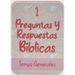 Preguntas Y Respuestas Bíblicas 1: Temas Generales (Caja de Metal)