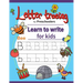 Letter tracing for preschoolers: learn to write for kids, letter tracing book, kindergarten workbook, alphabet flash cards. Practice handwriting workb