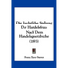 Die Rechtliche Stellung Der Handelsfrau: Nach Dem Handelsgesetzbuche (1893)