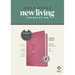NLT Large Print Thinline Reference Bible, Filament Enabled (Leatherlike, Peony Pink, Indexed, Red Letter)