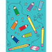 Perky Pencils Sketchbook: Jumbo Drawing Pad For Sketching, Doodling And Coloring