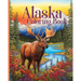 Alaska Coloring Book for Kids and Adults: Great for teachers and homeschool (28 pages of Alaska state facts to color)