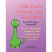 Little Dino's Coloring And Quiz Book