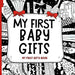 My First Baby Gifts: Amazing childrens books ages 0-3 For baby toys of Baby shower gifts High Contrast excellent baby book for baby essentials For bab