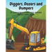 Diggers, Dozers and Dumpers: A Construction Coloring Book for Kids