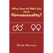 What Does the Bible Say About Homosexuality?
