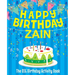 Happy Birthday Zain - The Big Birthday Activity Book: (Personalized Children's Activity Book)