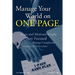 Manage Your World on ONE PAGE