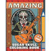 Sugar Skull Coloring Book: Day of The Dead, Fun Skulls Designs For Adults with Beautiful Modern Tattoo,48 pictures for Relaxation