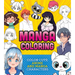 Manga Coloring Book: Color Cute Anime and Manga Characters