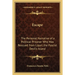 Escape: The Personal Narrative of a Political Prisoner Who Was Rescued from Lipari, the Fascist Devil's Island