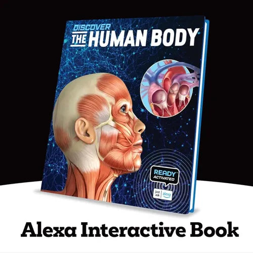 Discover: The Human Body (Ready Activated: A Readyland Alexa Interactive Book): Books You Can Talk to with Amazon Alexa and Echo by Readyland
