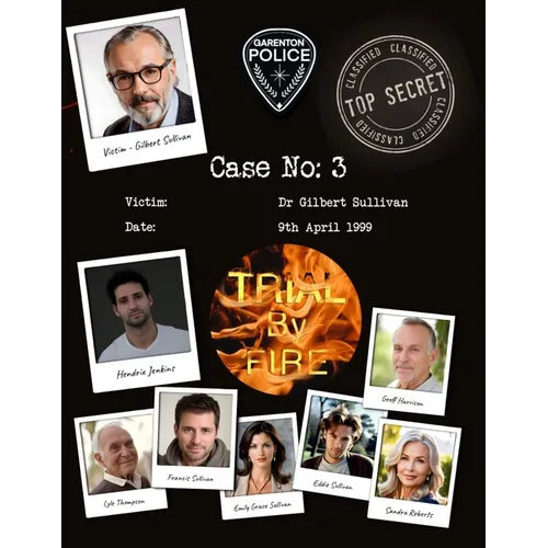 Case 3: Trial by Fire: The Blue Coconut - Cold Case Mystery Crime Police File Game