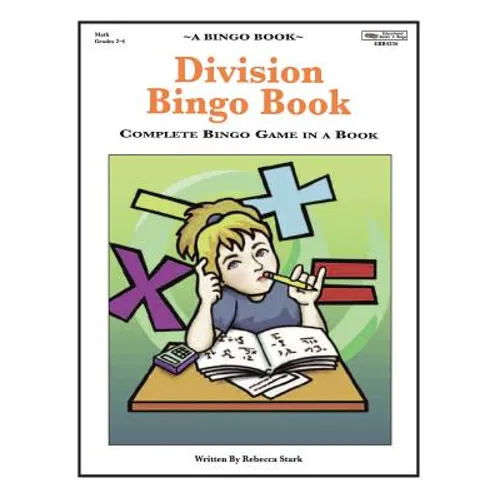 Division Bingo Book: Complete Bingo Game In A Book