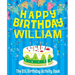 Happy Birthday William - The Big Birthday Activity Book: (Personalized Children's Activity Book)