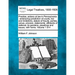 Practice, actions at law in Pennsylvania: embracing jurisdiction of courts, bar and limitations, statute of frauds, parties, venue, process, statement