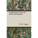 An Elementary Treatise On Differential Equations