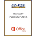 Microsoft Publisher 2016: Overview: Student Manual (Black & White)