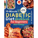 10-Minute Diabetic Diet Cookbook for Beginners: 30 Tasty and Easy Low-sugar, Low-carb Recipes for Type 1 & Type 2 Diabetes with 21-Day Meal Plan