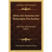 Abriss Des Systemes Der Philosophie Des Rechtes: Oder Des Naturrechtes (1825)