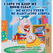 I Love to Keep My Room Clean Me gusta tener mi habitación limpia (English Spanish)