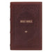 KJV Bible Giant Print Standard-Size (Full-Grain Leather, Dark Brown)