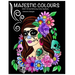 Majestic Colours Adult Colouring Book, Stress Relieving, Calavera Designs: Calavera Sugar Skulls design