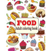 Food: An Adult Coloring Book with Fun, Easy, and Relaxing Coloring Pages: Delicious Food
