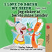 I Love to Brush My Teeth (English Danish Bilingual Bilingual Book for Kids)