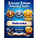 3 Nebraska NSCAS Grade 3 Math Practice Tests: Full-Length Test Prep with Detailed Answer Explanations
