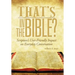 That's in the Bible?: Scripture's User-Friendly Impact on Everyday Conversation