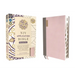 NIV Application Bible, Personal Size, Leathersoft, Pink/Gray, Red Letter, Thumb Indexed, Comfort Print: Bringing the Ancient Message of the Bible Into