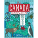 The Canada Coloring Book: Maps of Provinces and Territories with Symbols and National Parks