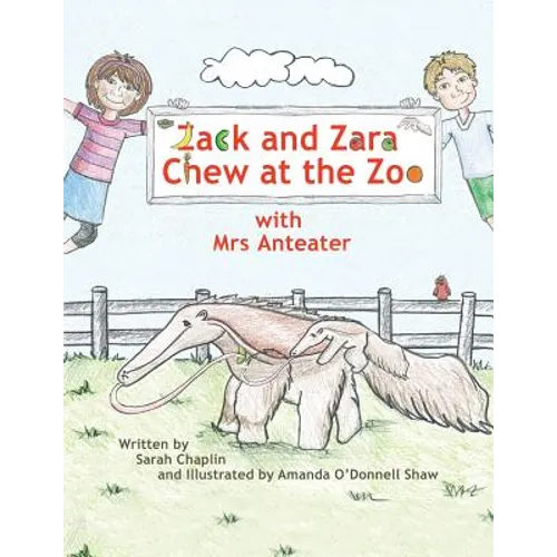 Zack and Zara Chew at the Zoo with Mrs Anteater
