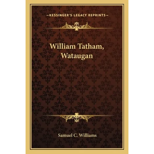 William Tatham, Wataugan