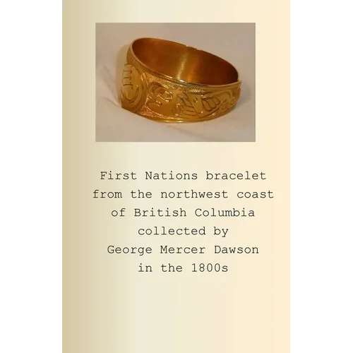 First Nations bracelet from the northwest coast of British Columbia collected by George Mercer Dawson in the 1800s