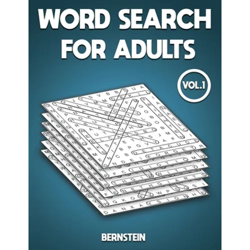 Word Search for Adults: 200 Large Print Word Search Puzzles for Adults - With Solutions Vol 1
