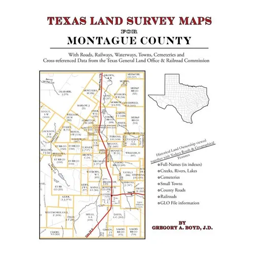Texas Land Survey Maps for Montague County
