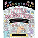 Mangatopia: Little Monsters: A Ferociously Cute Coloring Book of Anime and Manga