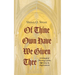 Of Thine Own Have We Given Thee: A Liturgical Theology of the Offertory in Anglicanism