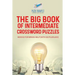 The Big Book of Intermediate Crossword Puzzles Books for Brain Help (with 50 puzzles!)