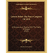 Greece Before The Peace Congress Of 1919: A Memorandum Dealing With The Rights Of Greece (1919)