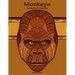 Monkeys Coloring Book for Grown-Ups 1