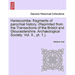 Harescombe: Fragments of Parochial History. (Reprinted from the Transactions of the Bristol and Gloucestershire. Archaeological So